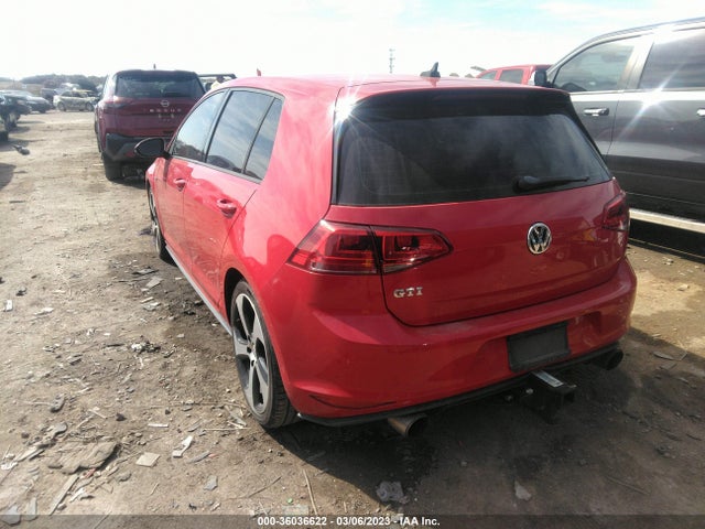 3VW5T7AU2GM069249 Volkswagen GOLF GTI S