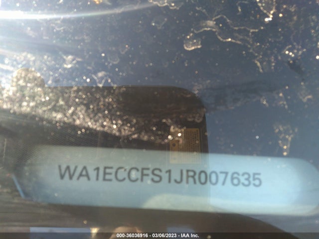 WA1ECCFS1JR007635 Audi Q3 Premium/sport Premium