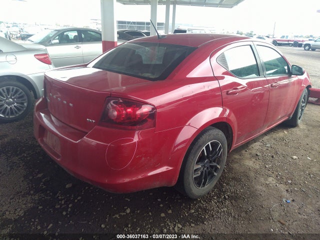 2014 DODGE AVENGER SXT VIN: 1C3CDZCB7EN217305