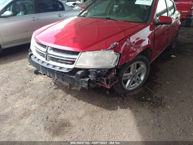 2014 DODGE AVENGER SXT VIN: 1C3CDZCB7EN217305
