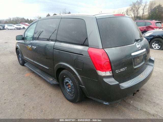 2007 NISSAN QUEST BASE VIN: 5N1BV28UX7N103979