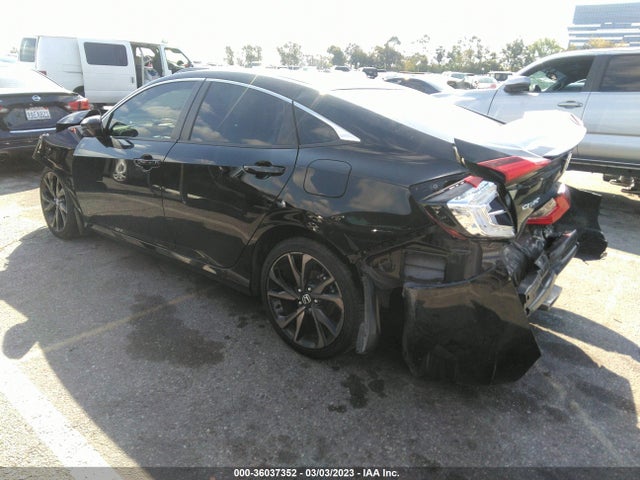 2020 HONDA CIVIC SEDAN SPORT VIN: 2HGFC2F89LH545612