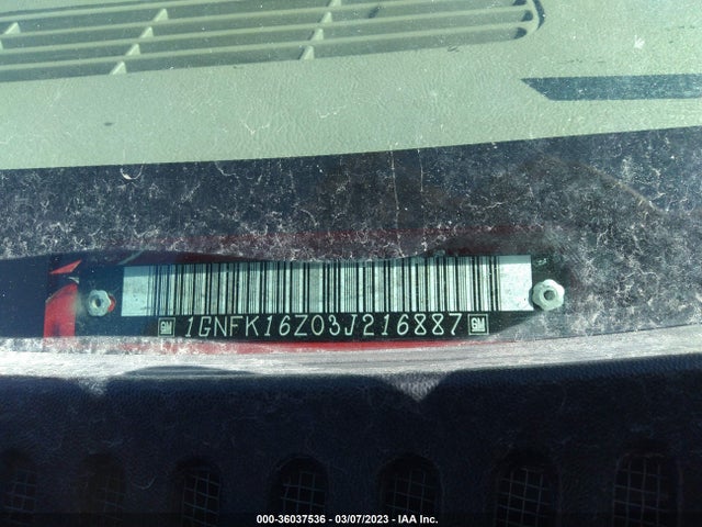 Chevrolet Suburban 2003 1GNFK16Z03J216887 Image 10