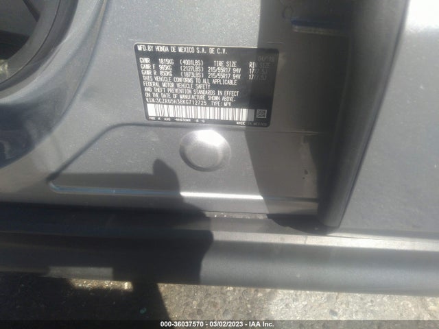 Honda HR-V LX 2019 3CZRU5H38KG712725 Image 10