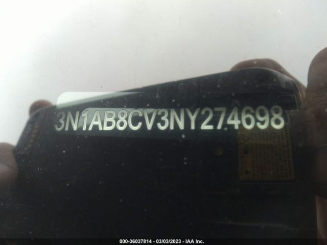 3N1AB8CV3NY274698 Nissan SENTRA SV