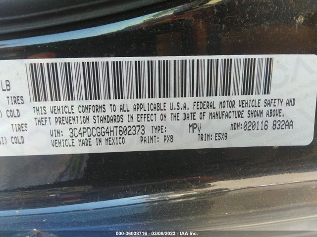 Dodge Journey Crossroad 2017 3C4PDCGG4HT602373 Image 9