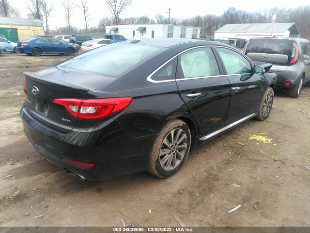 2015 HYUNDAI SONATA 2.4L SPORT VIN: 5NPE34AFXFH111707