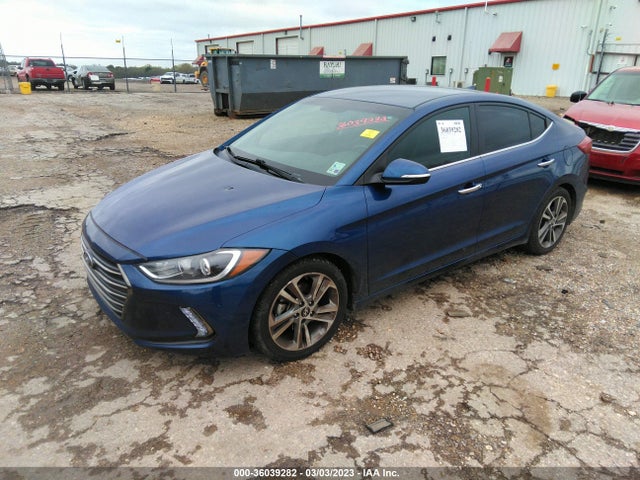 2017 HYUNDAI ELANTRA LIMITED VIN: 5NPD84LF4HH060590