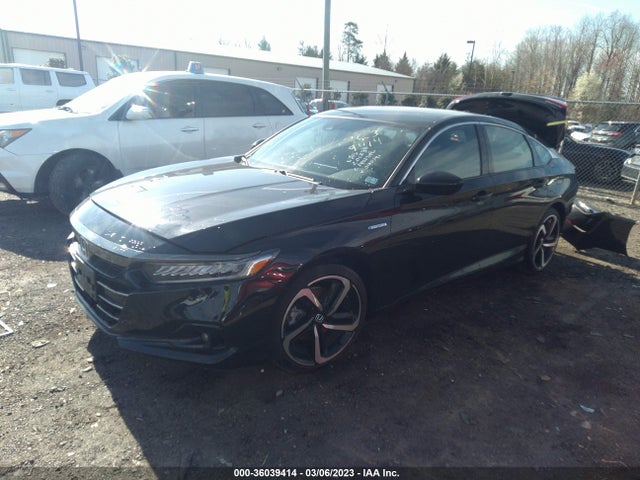 2022 HONDA ACCORD HYBRID SPORT VIN: 1HGCV3F28NA040791