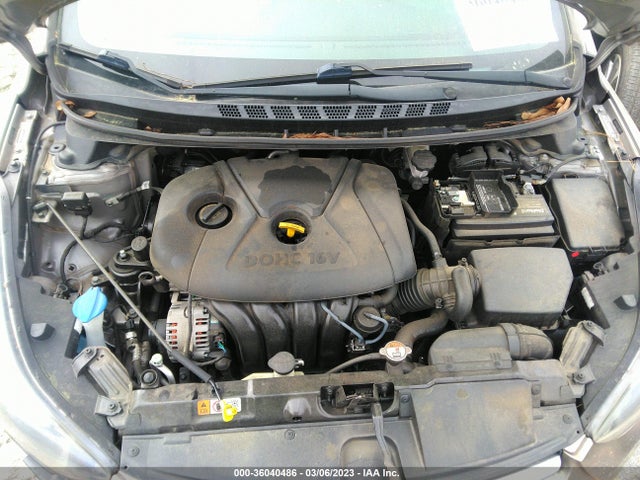 2014 HYUNDAI ELANTRA SE VIN: 5NPDH4AE4EH538271