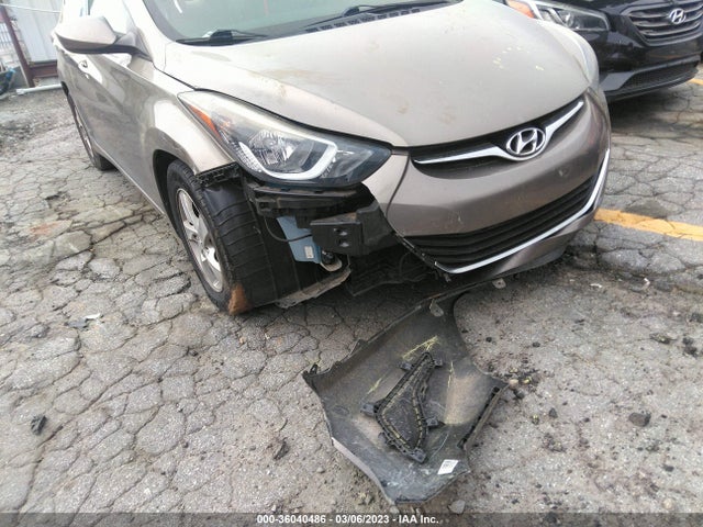 2014 HYUNDAI ELANTRA SE VIN: 5NPDH4AE4EH538271