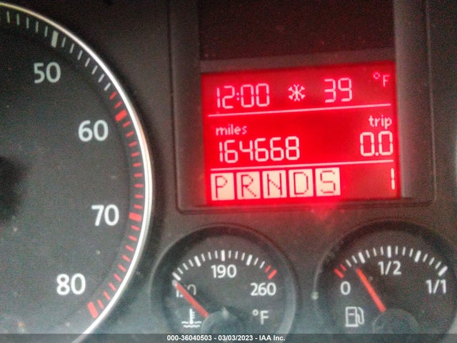 2006 VOLKSWAGEN JETTA SEDAN 2.5L VIN: 3VWRF71K66M672808
