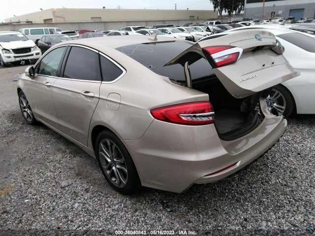 2019 FORD FUSION SEL VIN: 3FA6P0CD6KR138526