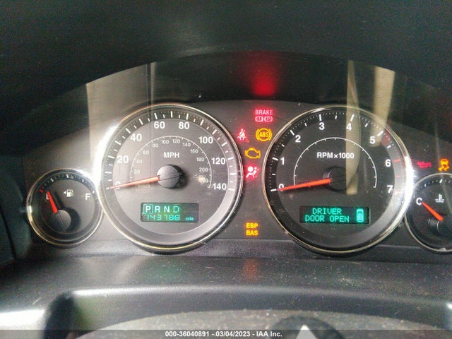 Jeep Commander Limited 2006 1J8HG582X6C275781 Image 8