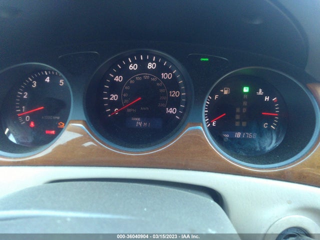 2005 LEXUS ES 330 VIN: JTHBA30G555115951