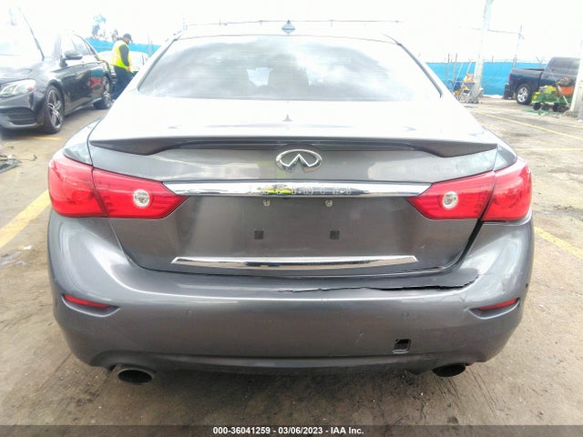 2014 INFINITI Q50 HYBRID PREMIUM VIN: JN1AV7AP6EM690706