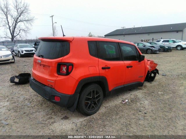 2015 JEEP RENEGADE SPORT VIN: ZACCJBAT7FPB19598