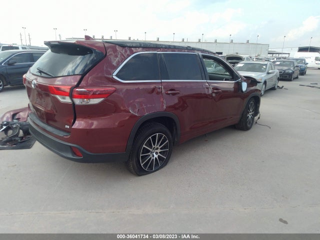 Toyota Highlander Xle/se 2017 5TDKZRFH2HS191610 Image 4