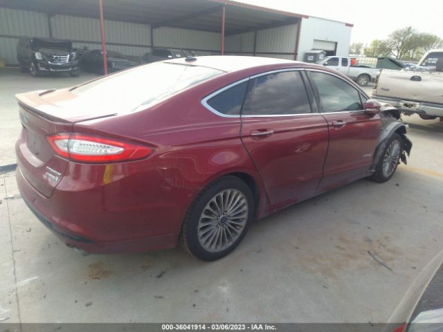 3FA6P0RU0ER176085 Ford Fusion Titanium Hybrid