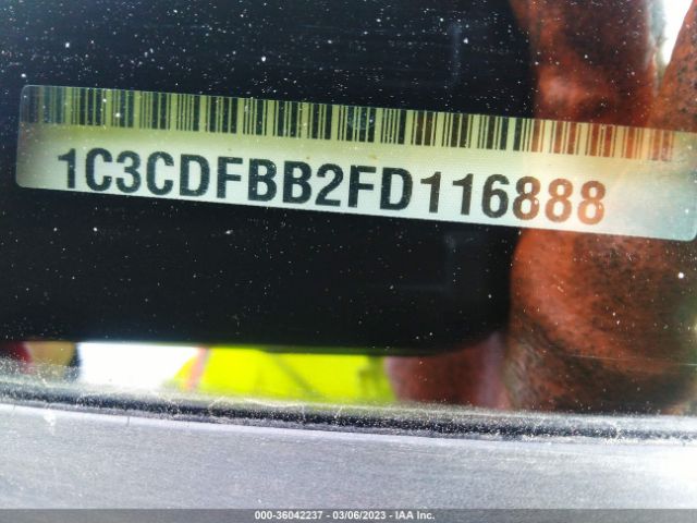 1C3CDFBB2FD116888 Dodge DART SXT