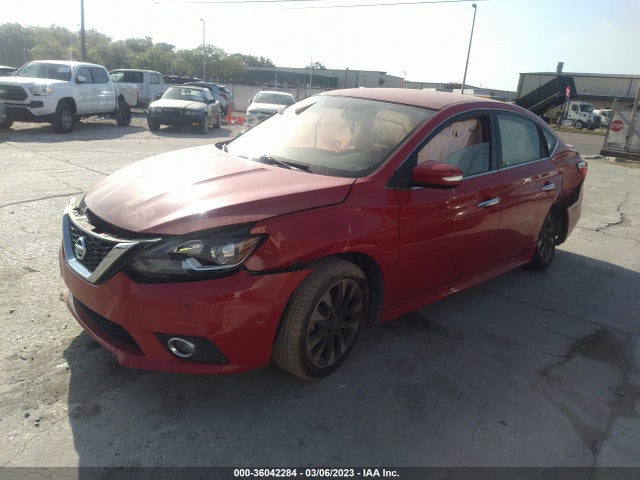 2016 NISSAN SENTRA SR VIN: 3N1AB7AP2GY257795