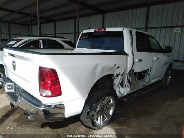 2017 RAM 1500 LONE STAR SILVER VIN: 1C6RR6LT8HS752526