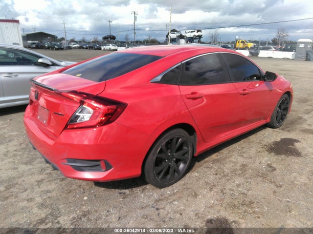 2020 HONDA CIVIC SEDAN SPORT VIN: 2HGFC2F80LH592172