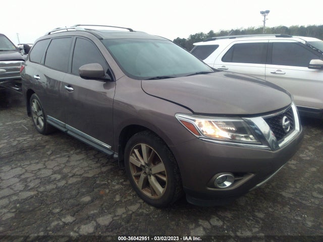 2013 NISSAN PATHFINDER PLATINUM VIN: 5N1AR2MN3DC671187