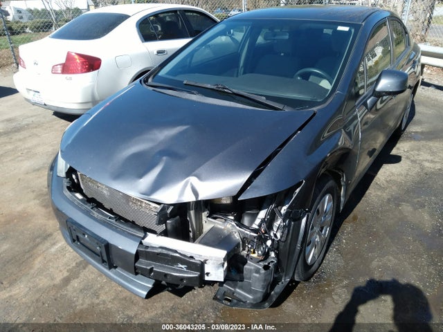 2012 HONDA CIVIC SDN LX VIN: 19XFB2F52CE011970