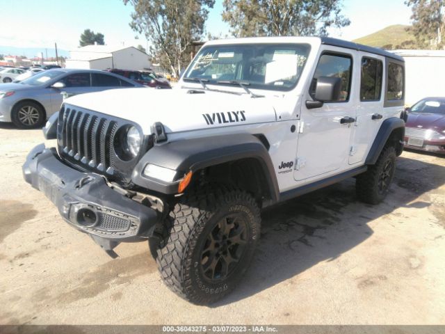1C4HJXDG8MW573781 Jeep Wrangler Unlimited Willys