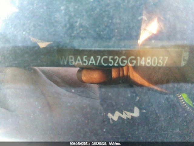 WBA5A7C52GG148037 BMW 5 Series 528i Xdrive