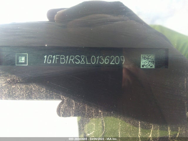 Chevrolet Camaro 1lt 2020 1G1FB1RS8L0136209 Image 9
