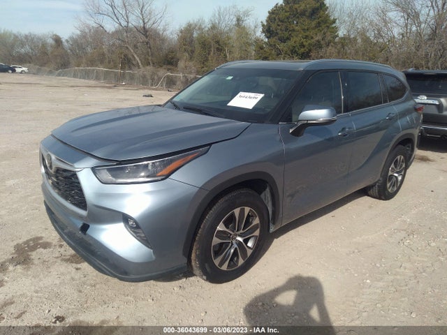 Toyota Highlander Xle 2021 5TDGZRAH2MS082491 Image 2