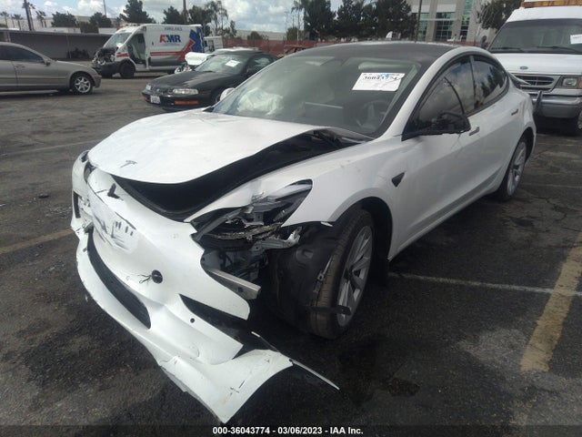 Tesla Model 3 Long Range 2022 5YJ3E1EB1NF309970 Image 2