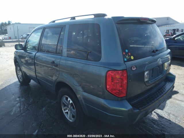 2005 HONDA PILOT EX VIN: 2HKYF18455H513284