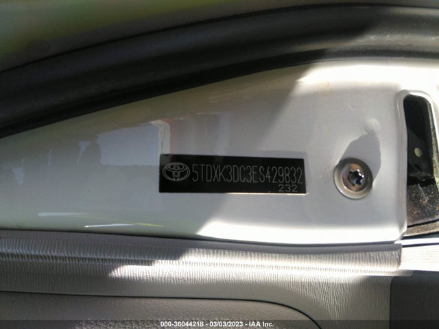 Toyota SIENNA SE 2014 5TDXK3DC3ES429832 Image 10