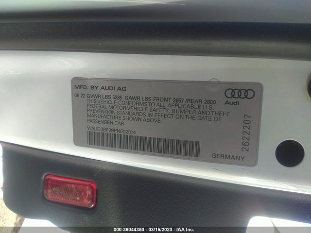 2023 Audi A6, VIN: WAUD3BF29PN002014