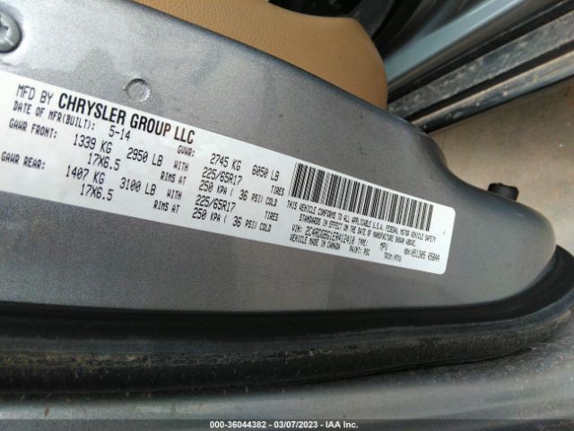 2C4RDGBG1ER412410 Dodge Grand Caravan American Value Pkg
