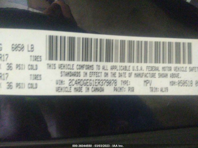 2C4RDGEG1ER379078 Dodge Grand Caravan R/t