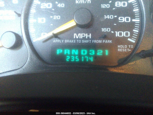 2000 CHEVROLET SILVERADO 1500 VIN: 1GCEK14W8YZ193168