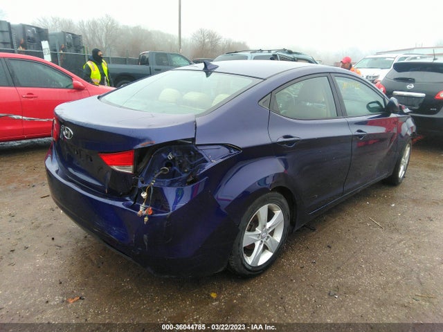 2013 HYUNDAI ELANTRA GLS VIN: 5NPDH4AE5DH280177