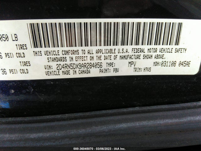Dodge Grand Caravan Sxt 2010 2D4RN5DX9AR284056 Image 11