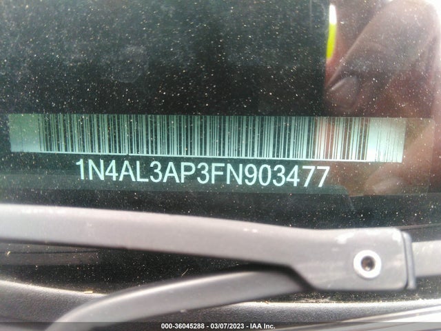 Nissan Altima 2.5 S 2015 1N4AL3AP3FN903477 Image 10