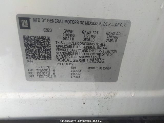 3GKALSEX9LL262026 GMC Terrain Denali