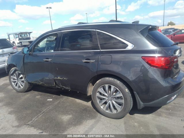 5FRYD3H45FB001282 Acura Mdx Tech Pkg