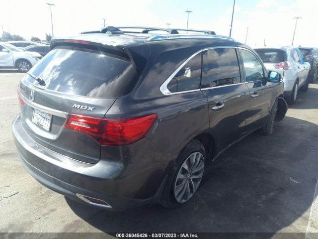 5FRYD3H45FB001282 Acura Mdx Tech Pkg