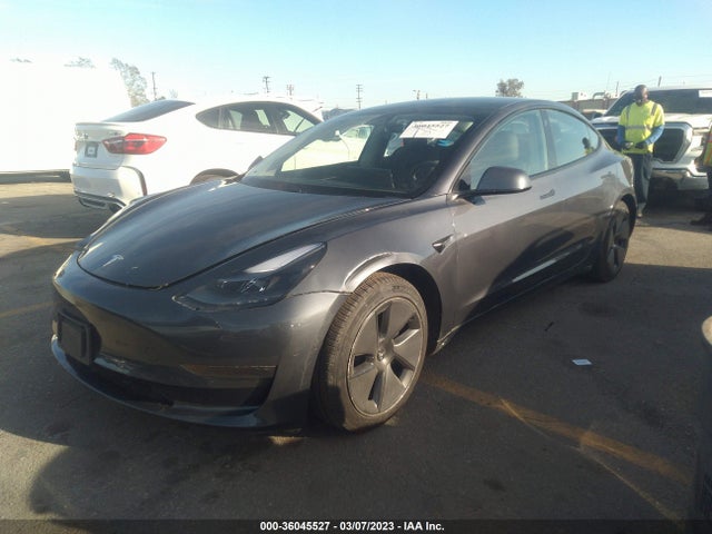 Tesla Model 3 Long Range 2021 5YJ3E1EB8MF009230 Image 2