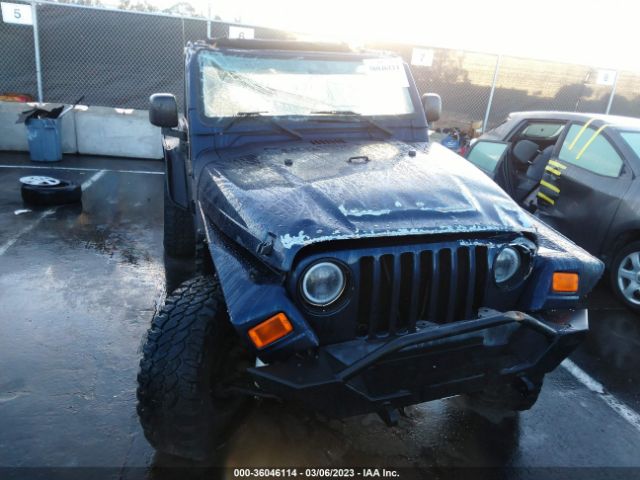 1J4FA29156P781641 Jeep Wrangler Se