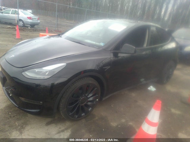 2022 TESLA MODEL Y PERFORMANCE VIN: 7SAYGDEF8NF541697