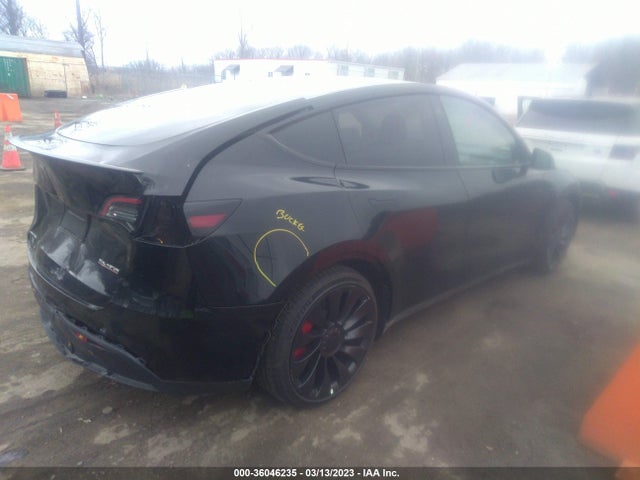 2022 TESLA MODEL Y PERFORMANCE VIN: 7SAYGDEF8NF541697
